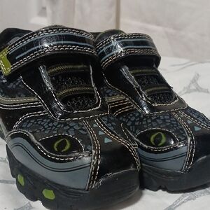 STARTER Black and Green Kids Sneakers